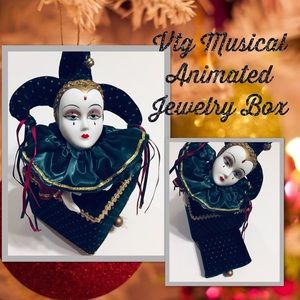 Victoria Impex Animated Musical Jewelry Box Jester